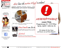 Tablet Screenshot of nagelstudio.at